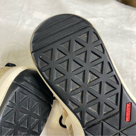 Adidas Men’s Satellize MC Plein Air Sneaker GUC Tan Black & White Stripes Sz 7.5 - Picture 8 of 10